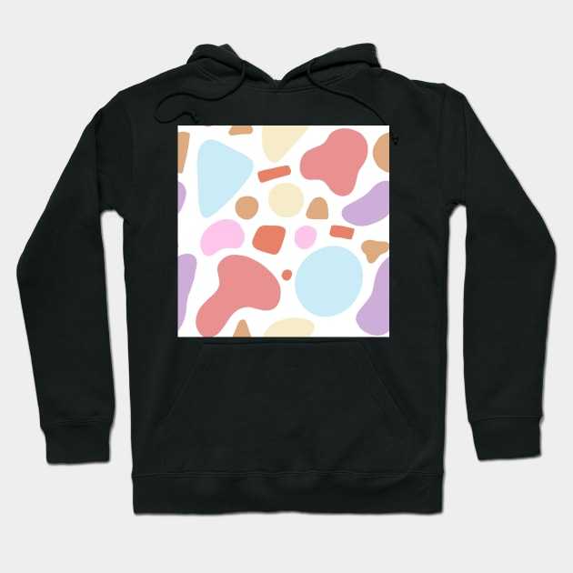 Colourful blob Hoodie by JessCarrsArt